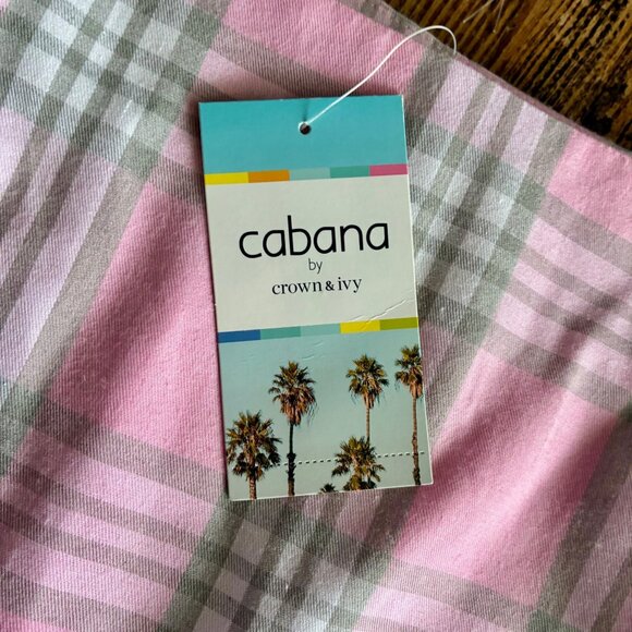 *NWT* Cute Pink Plaid Skirt - size 10 Barbiecore, Punkcore, Preppy, CuteGoth - Picture 4 of 7